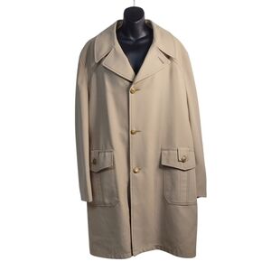 Best Coat Company Season Mates All Weather Men's Beige/Tan Trench Coat Size L
